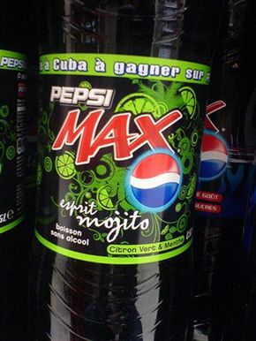 Pepsi Max Mojito